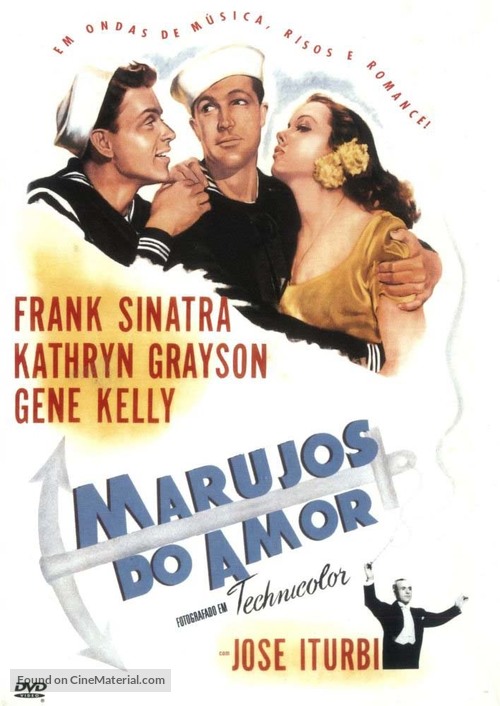 Anchors Aweigh - Brazilian DVD movie cover