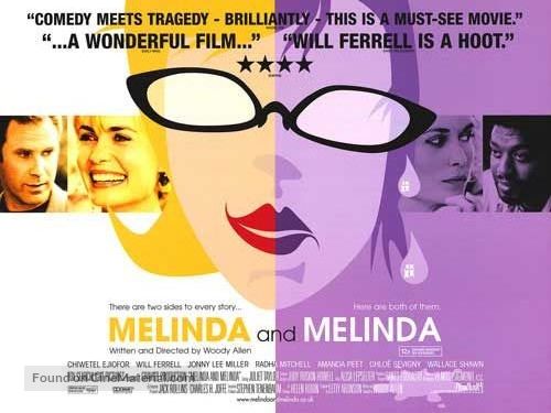 Melinda And Melinda - British Movie Poster