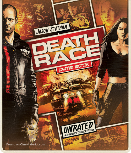 Death Race - Blu-Ray movie cover