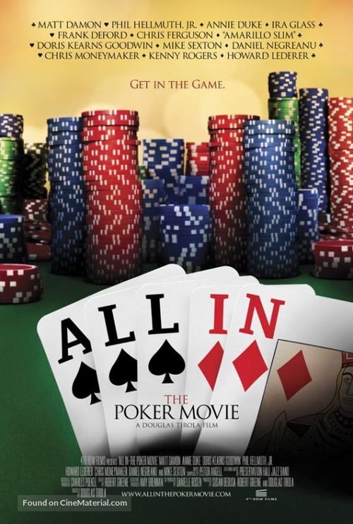 All In - Theatrical movie poster
