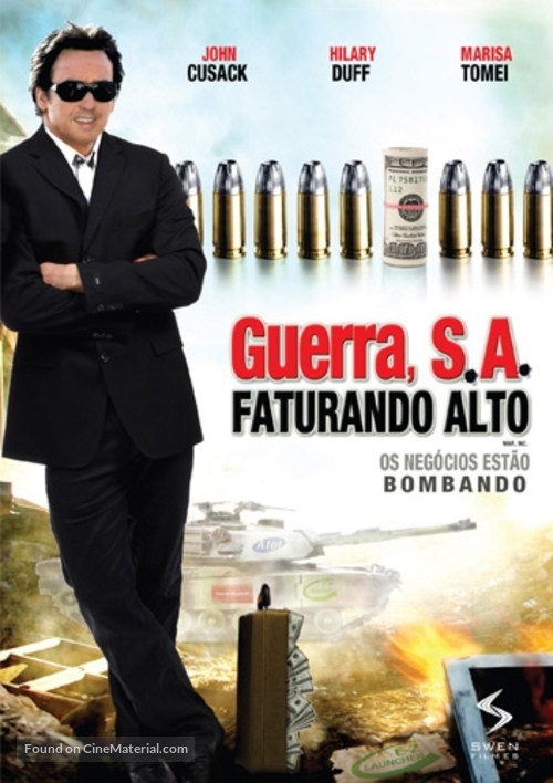 War, Inc. - Brazilian DVD movie cover