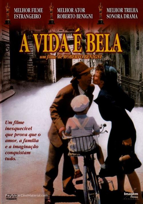 La vita &egrave; bella - Brazilian Movie Cover