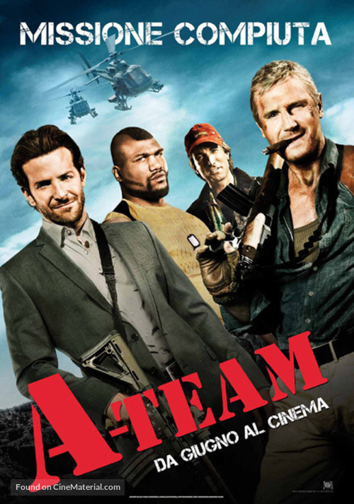 The A-Team - Italian Movie Poster