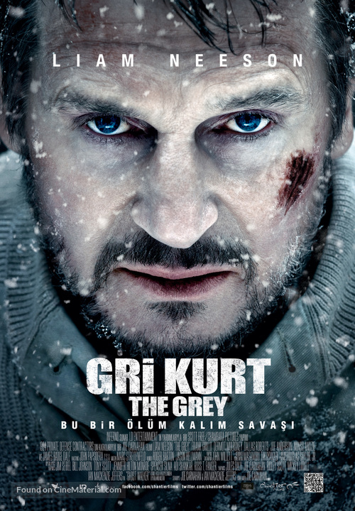 The Grey - Turkish Movie Poster