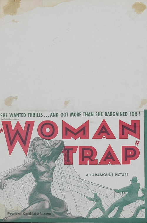 Woman Trap - poster