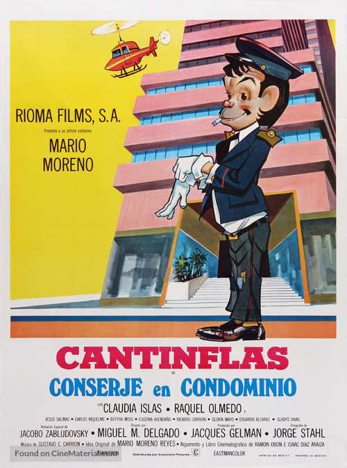 Conserje en condominio - Mexican Movie Poster