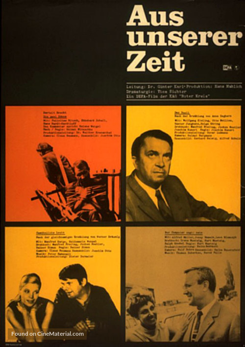 Aus unserer Zeit - German Movie Poster