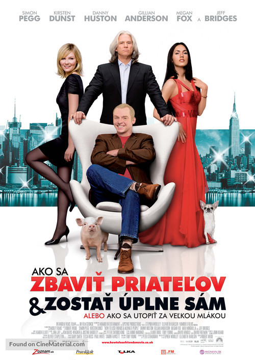 How to Lose Friends &amp; Alienate People - Slovak Movie Poster