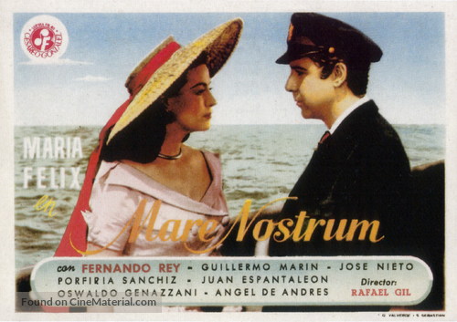 Mare nostrum - Spanish Movie Poster