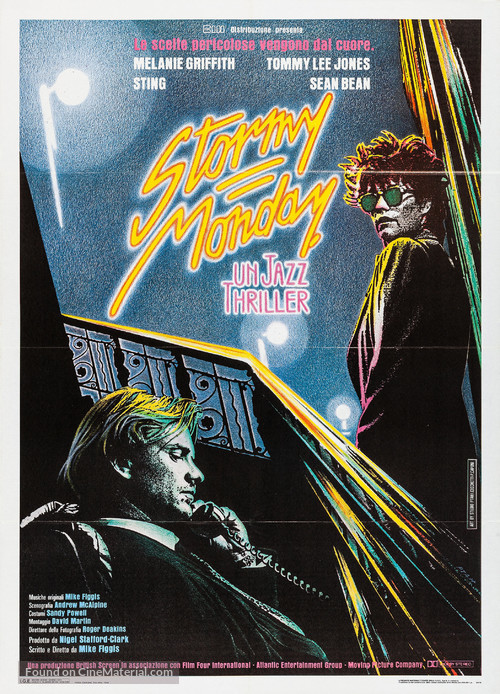 Stormy Monday - Italian Movie Poster