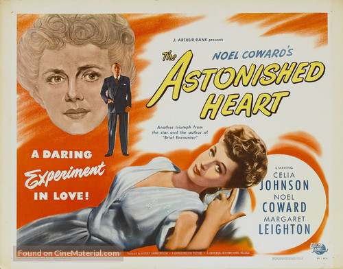 The Astonished Heart - Movie Poster