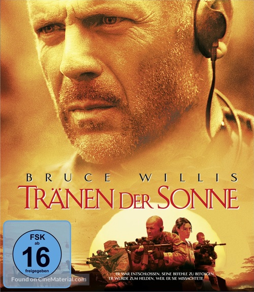 Tears of the Sun - German Blu-Ray movie cover