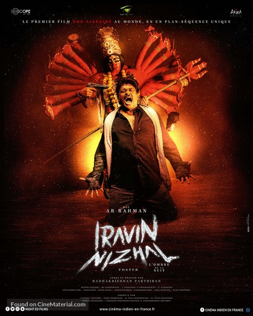 Iravin Nizhal - French Movie Poster