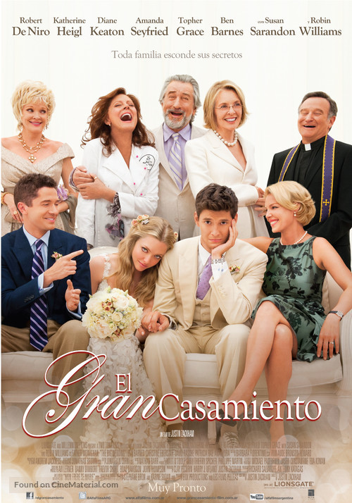 The Big Wedding - Argentinian Movie Poster