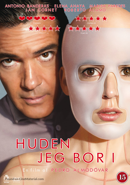 La piel que habito - Danish DVD movie cover