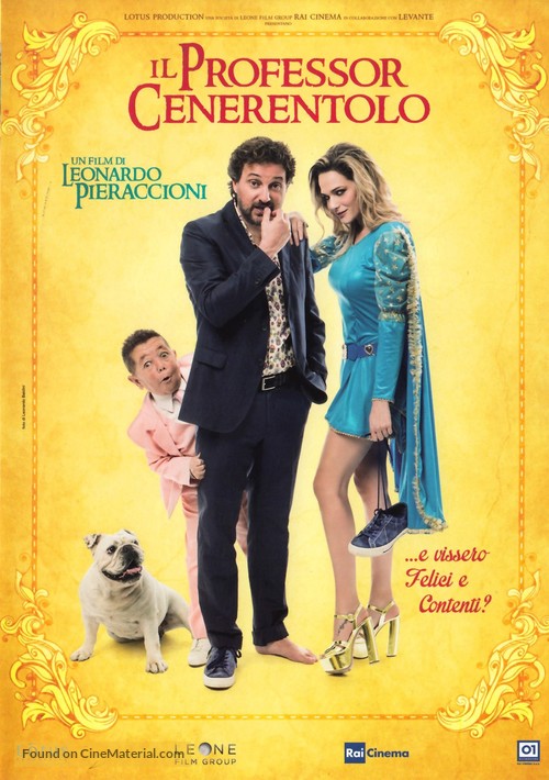 Il professor Cenerentolo - Italian DVD movie cover