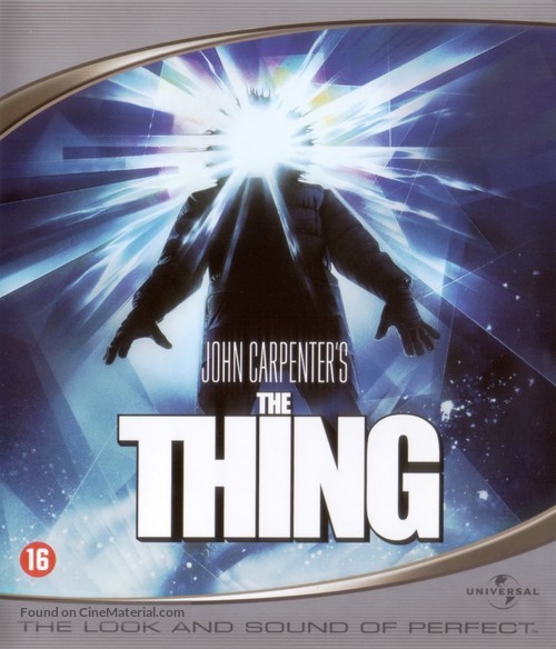 The Thing - Dutch Blu-Ray movie cover