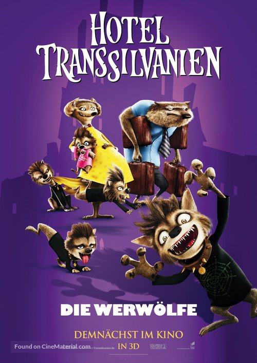Hotel Transylvania - German Movie Poster