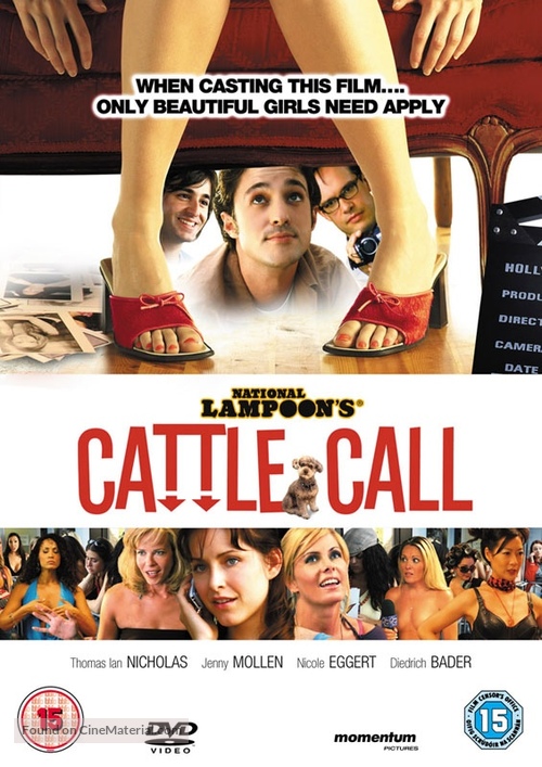 Cattle Call - British DVD movie cover