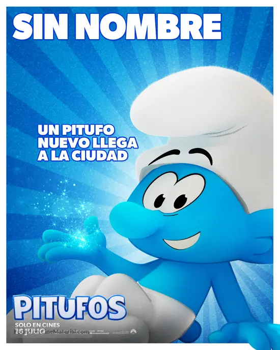 Smurfs - Spanish Movie Poster