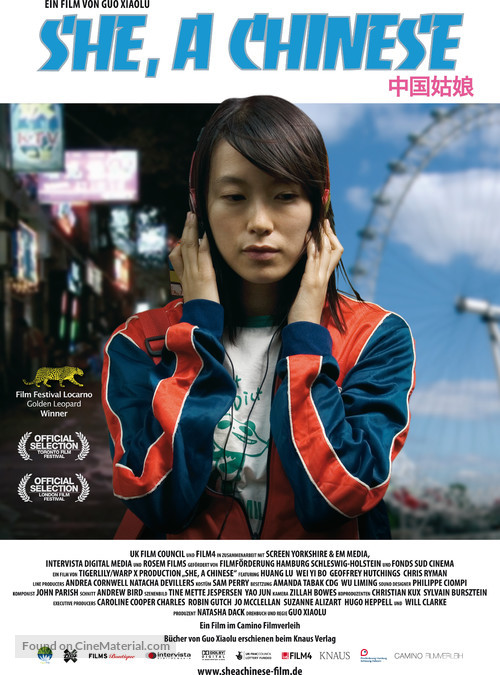 She, a Chinese - German Movie Poster