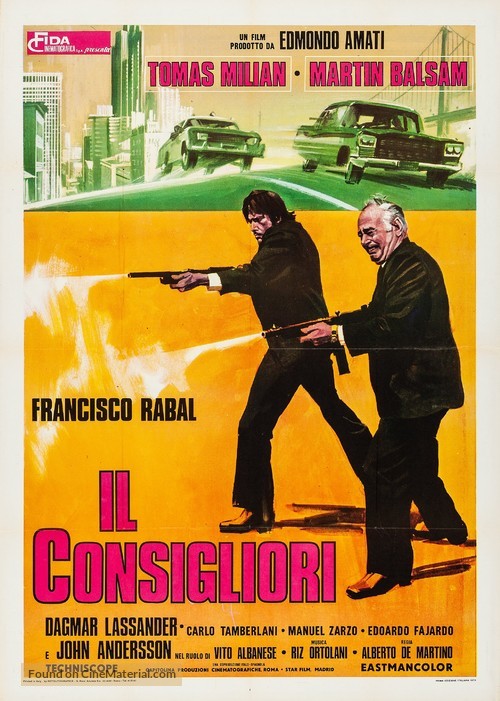 Il consigliori - Italian Movie Poster