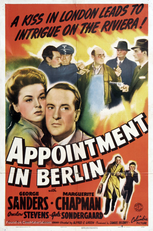 Appointment in Berlin - Movie Poster