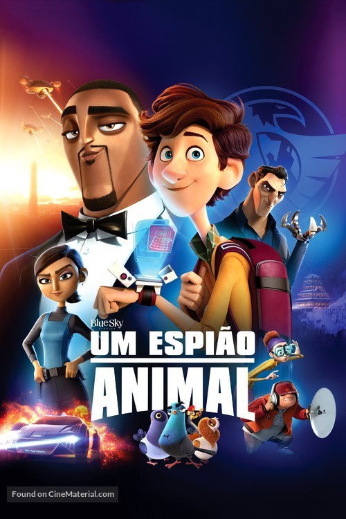 Spies in Disguise - Brazilian Movie Cover
