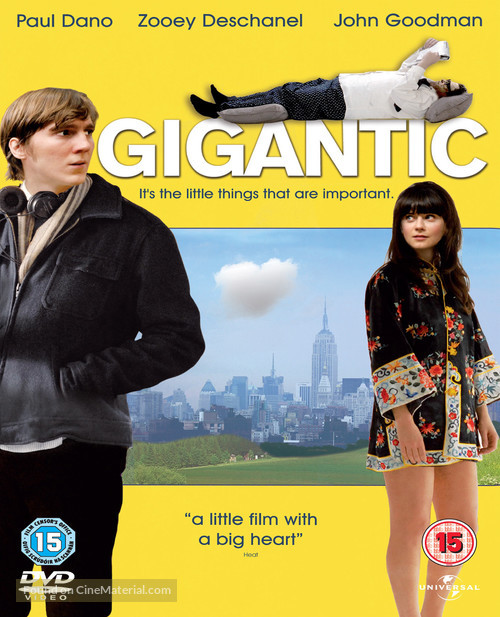 Gigantic - British DVD movie cover
