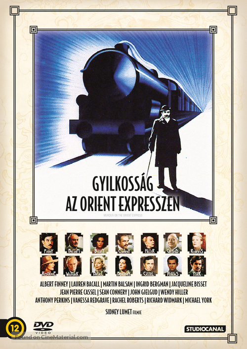 Murder on the Orient Express - Hungarian Movie Cover