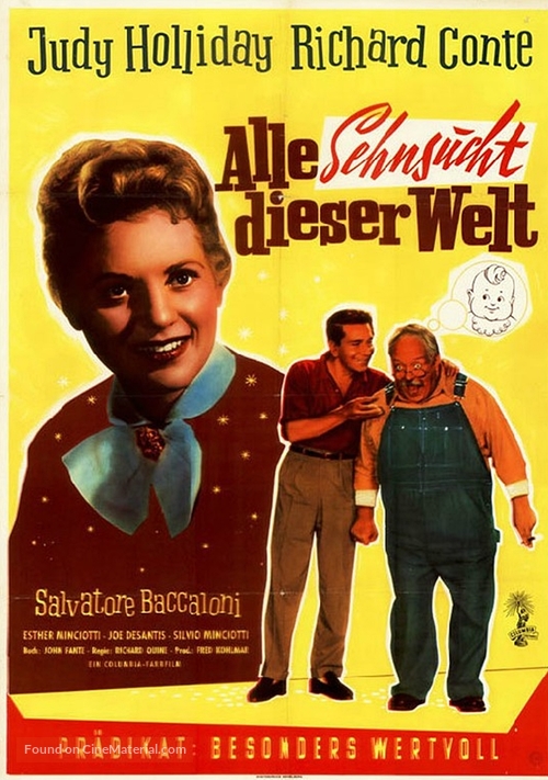 Full of Life - German Movie Poster