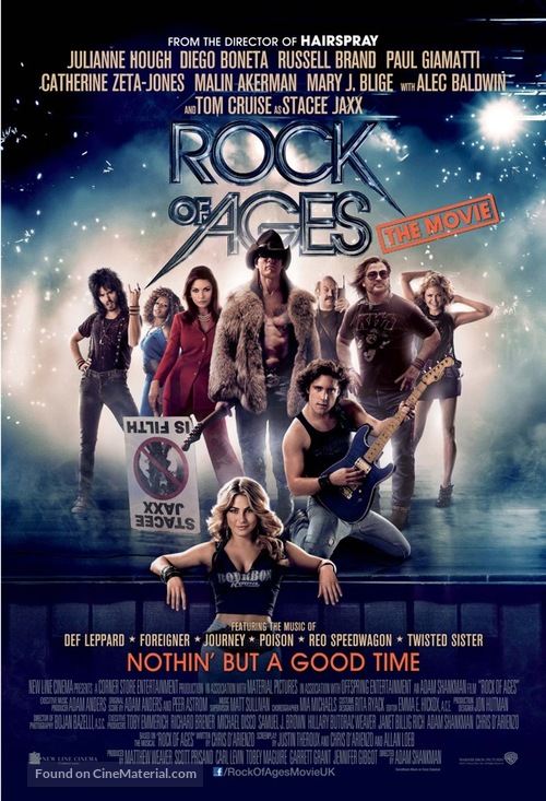 Rock of Ages - British Movie Poster