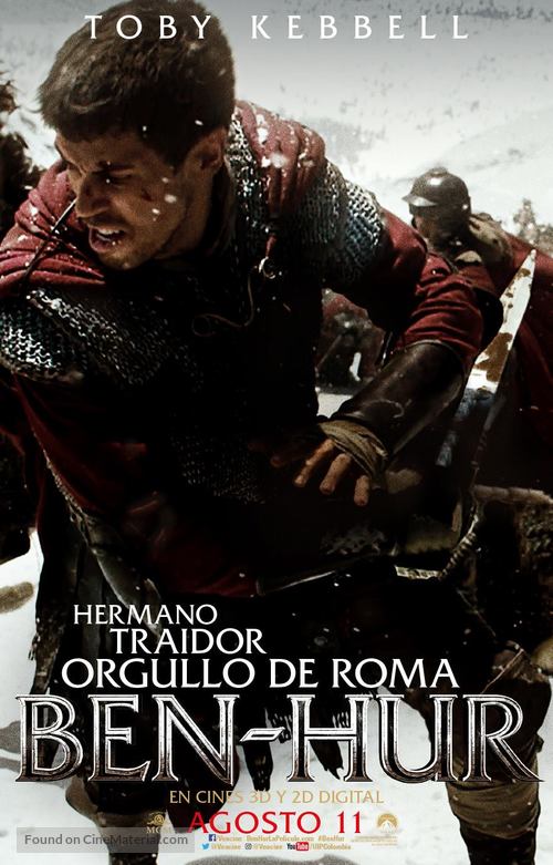 Ben-Hur - Colombian Movie Poster