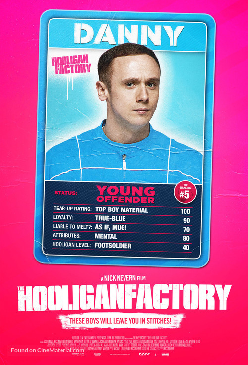 The Hooligan Factory - British Movie Poster
