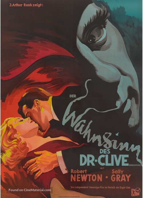 Obsession - German Movie Poster