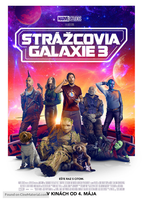 Guardians of the Galaxy Vol. 3 - Slovak Movie Poster