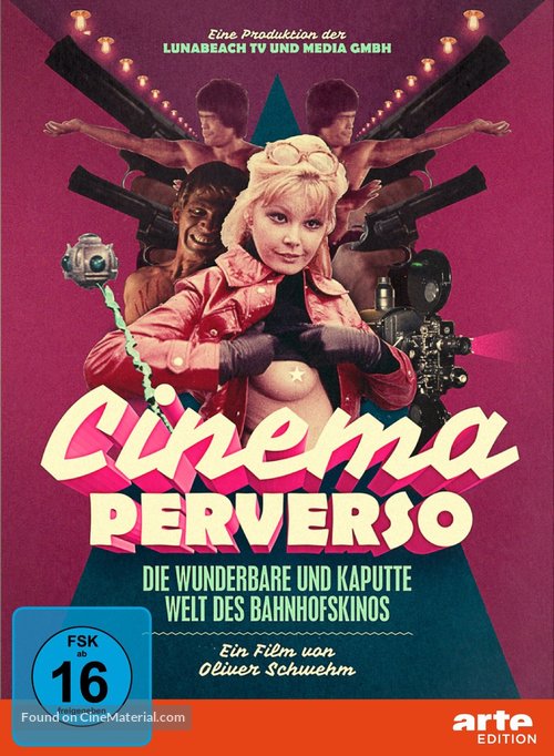 Cinema Perverso - Die wunderbare und kaputte Welt des Bahnhofskinos - German Movie Cover