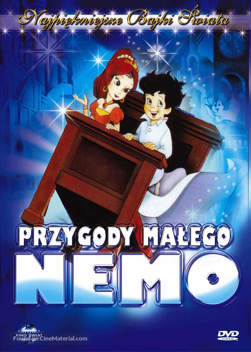 Little Nemo: Adventures in Slumberland - Polish DVD movie cover