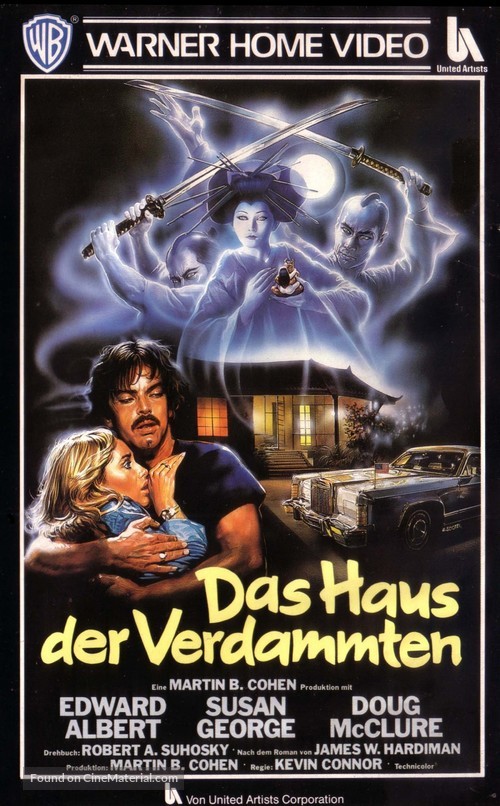 The House Where Evil Dwells - German VHS movie cover
