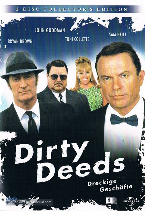 Dirty Deeds - German DVD movie cover