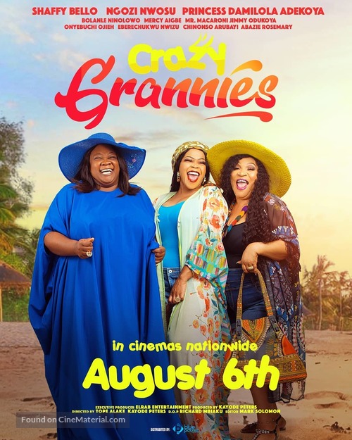 Crazy Grannies - International Movie Poster