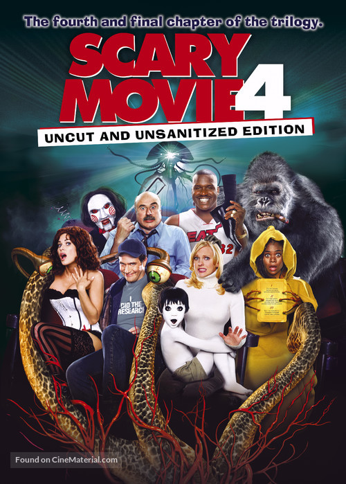 Scary Movie 4 - DVD movie cover