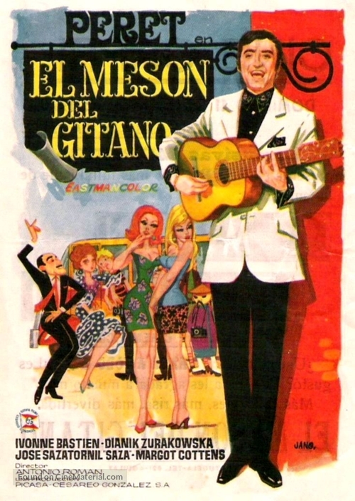El mes&oacute;n del gitano - Spanish Movie Poster