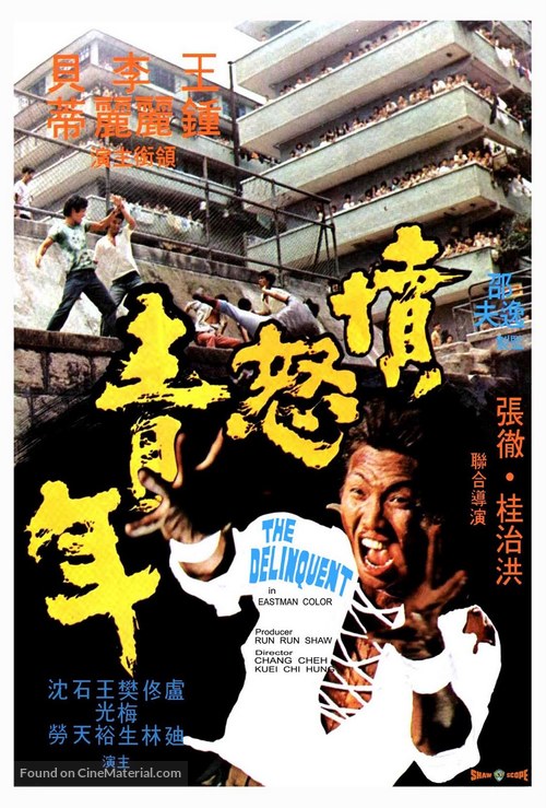 Fen nu qing nian - Hong Kong Movie Poster