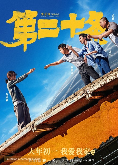 Di er shi tiao - Chinese Movie Poster