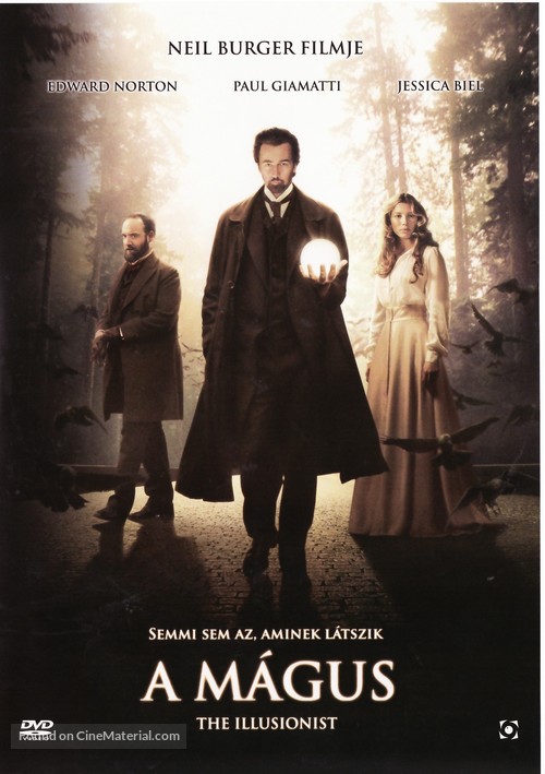 The Illusionist - Hungarian Movie Cover