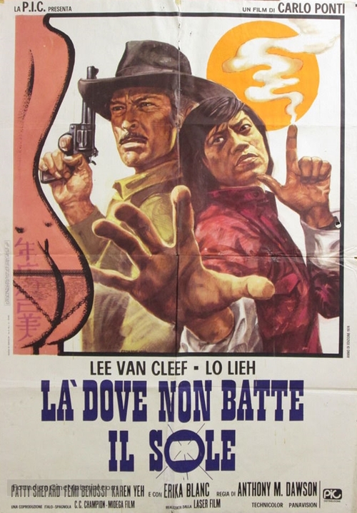 El k&aacute;rate, el Colt y el impostor - Italian Movie Poster