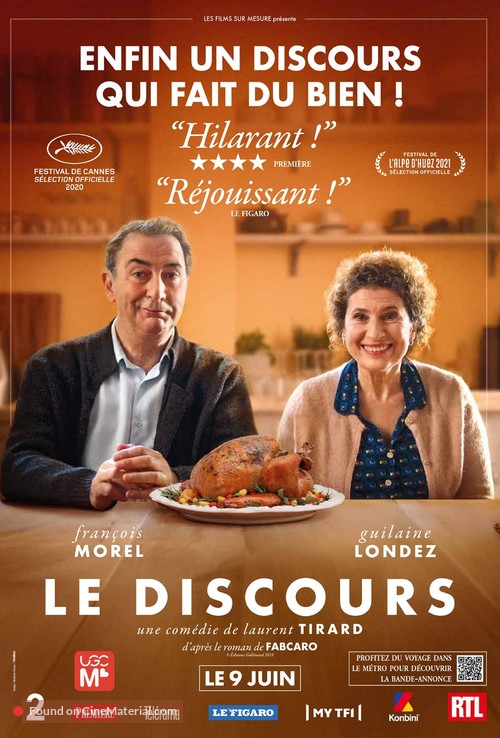 Le discours - French Movie Poster