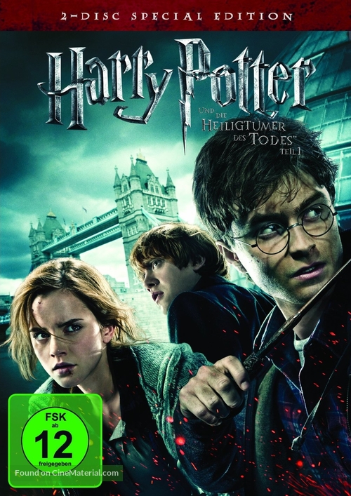 Harry Potter and the Deathly Hallows: Part I - German DVD movie cover