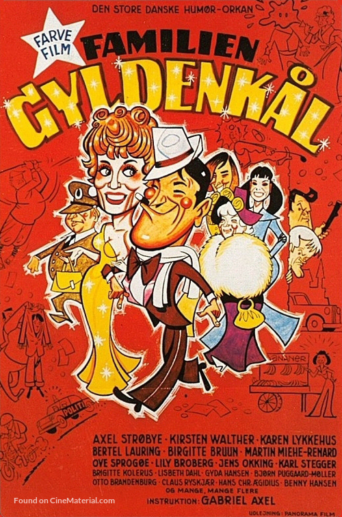 Familien Gyldenk&aring;l - Danish Movie Poster